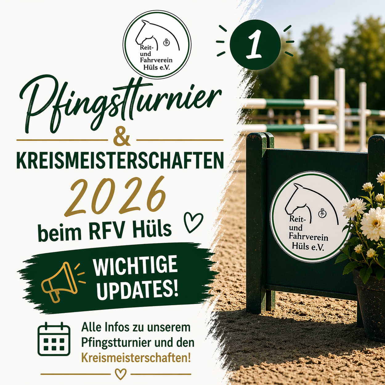 Pfingstturnier & Kreismeisterschaften 2026 (inkl. Aktualisierte Ausschreibung)